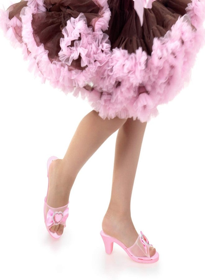 Mastom Girls Play Set! Princess Dress Up Shoes and Tiara (3 Pairs of Shoes + 1 Tiara) Role Play Collection Fashion Princess Shoe for Little Girls - Image 5